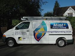 Mint Plumbers van